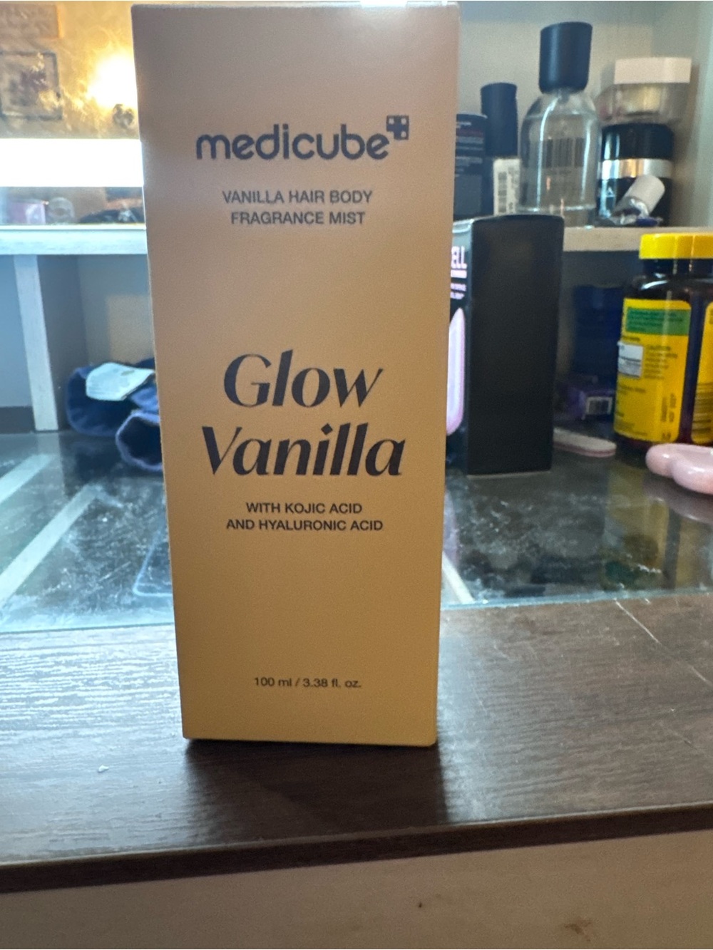 medicube Glow Vanilla Vanilla Hair & Body Fragrance Mist - Beige